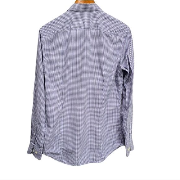 Banana Republic Supima Cotton Button Down Blue Shirt Size Small - Picture 2 of 6